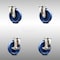 Service Caster 5 Inch 316SS Solid Polyurethane Wheel Swivel Top Plate Caster Brakes SCC, 2PK SCC-SS31620S514-SPUS-2-TLB-2 - alternate 1